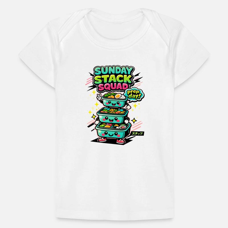 Sonntags-Stack | Meal Prep Crew Baby Premium Organic T-Shirt