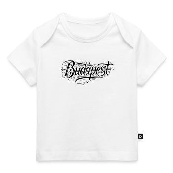 Budapest - Baby Premium Organic T-Shirt - Weiß - Vorne