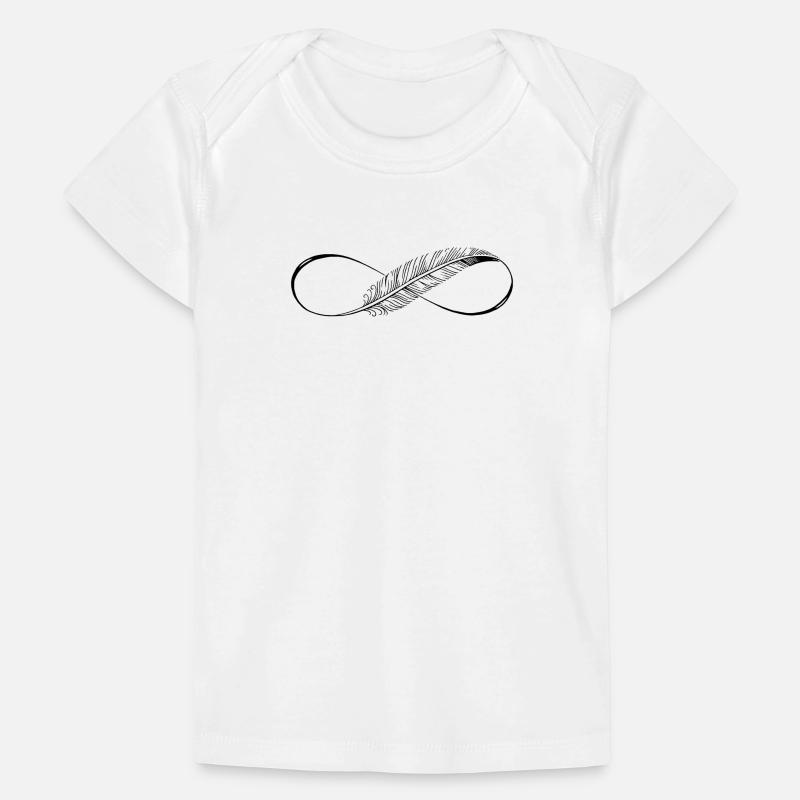 Cute Lines Infinity Spring Baby Premium Organic T-shirt