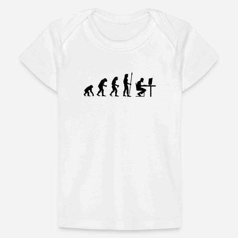 evolution_pc_gamer4 T-shirt Premium bébé bio