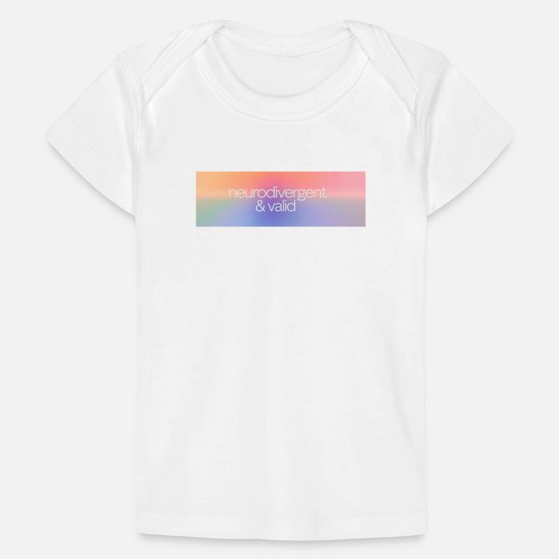 Neurodivergent & valid Baby Premium Organic T-shirt