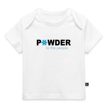 Neige - T-shirt Premium bébé bio - blanc - Devant