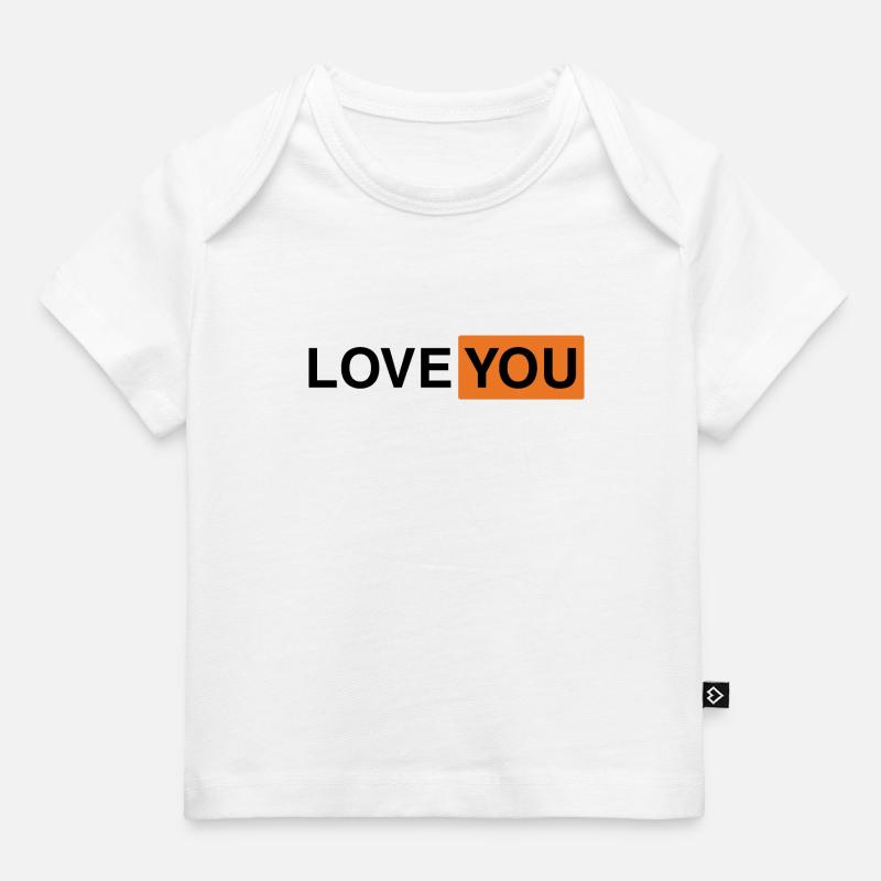 Je t’aime dans le style Hub - T-shirt Premium bébé bio - blanc
