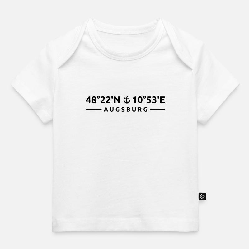 Augsbourg - T-shirt Premium bébé bio - blanc