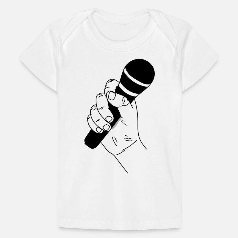 Microphone Baby Premium Organic T-shirt