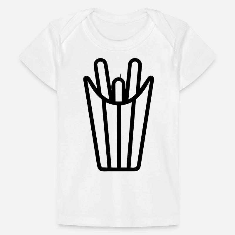 cornet de frites T-shirt Premium bébé bio