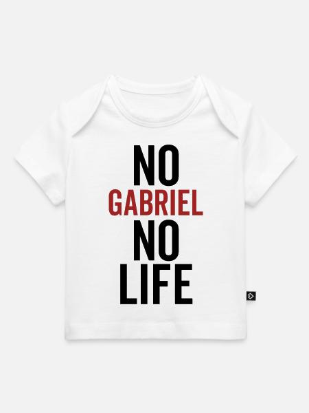 Nein Gabriel Kein Leben - Baby Premium Organic T-Shirt - Weiß