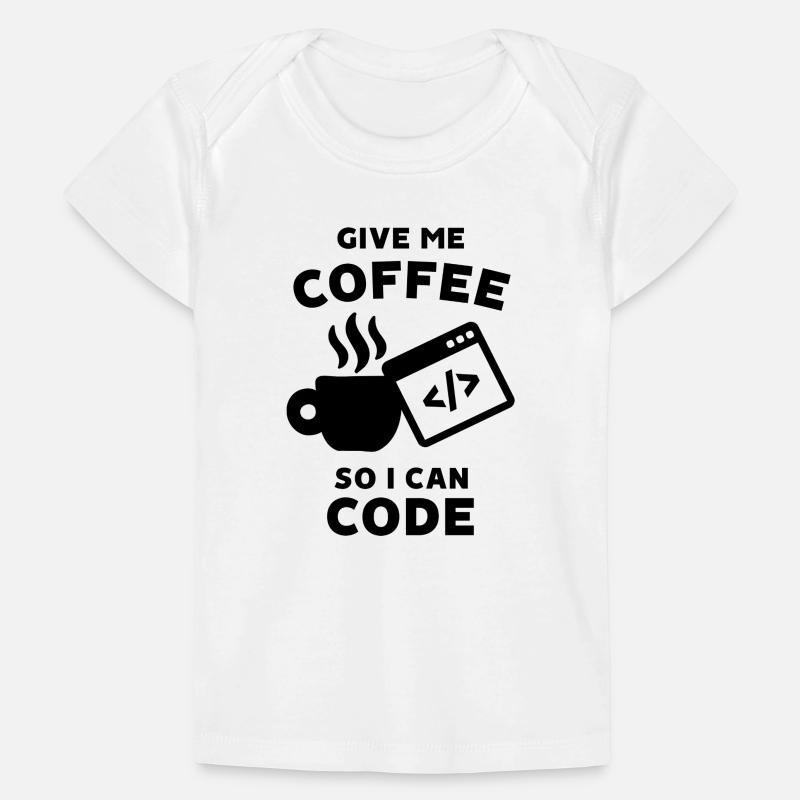 Coder Statement Karriere Job Geld Verdienen Beruf Baby Premium Organic T-Shirt
