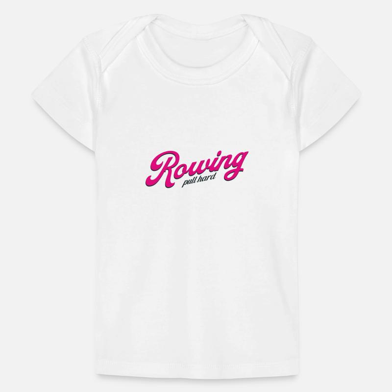 Aviron Pull Hard Rameur Rameur T-shirt Premium bébé bio