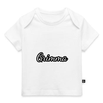 Grimma - Textdesign mit Stadtnamen - Baby Premium Organic T-Shirt - Weiß - Vorne