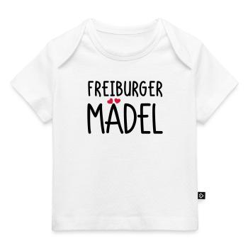 Freiburger Mädel - Baby Premium Organic T-Shirt - Weiß - Vorne