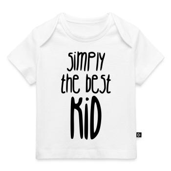 teenager / teen / barn / ungdom - Premium baby t-shirt økologisk - hvid - Foran