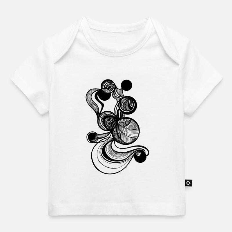 CIRCLES - T-shirt Premium bébé bio - blanc