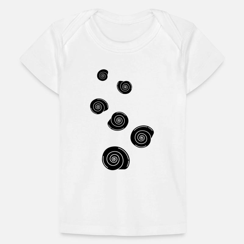 Escargot moule T-shirt Premium bébé bio