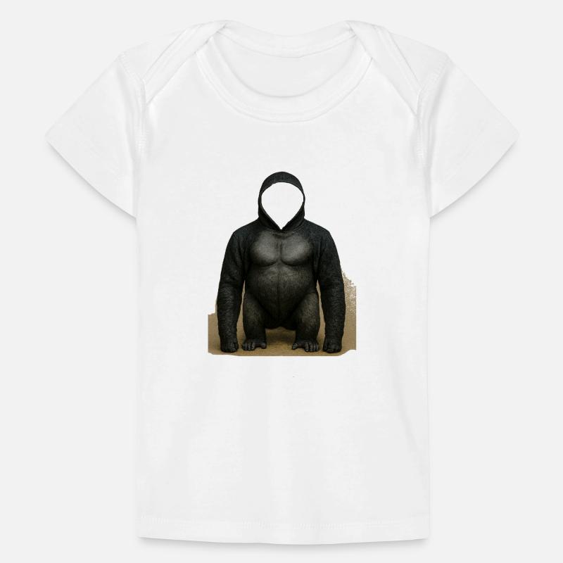 Shadow Gorilla Kapuzenpullover Design Baby Premium Organic T-Shirt