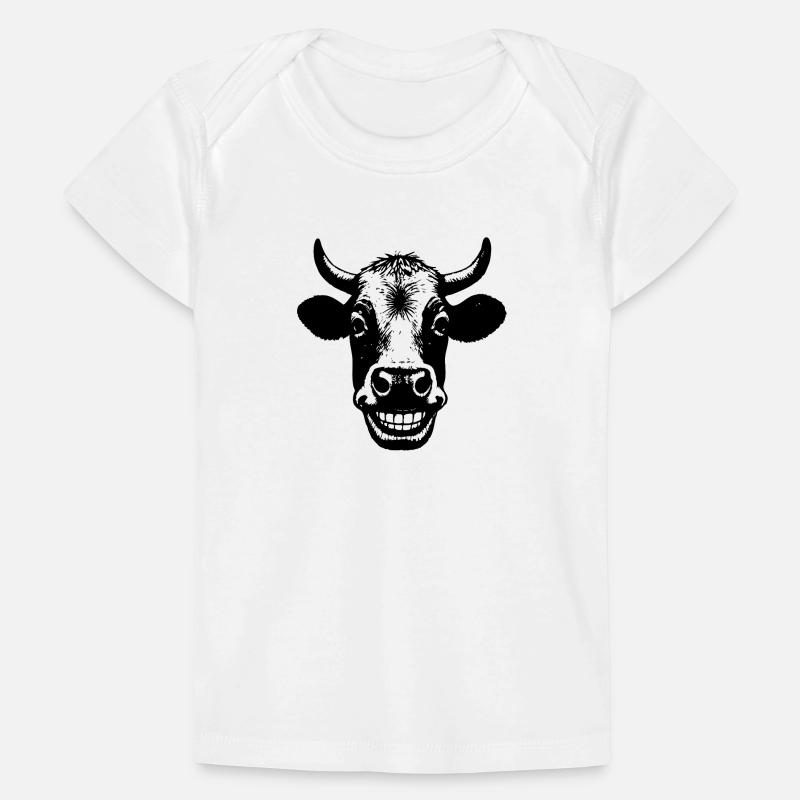 Grinsende Kuh Baby Premium Organic T-Shirt