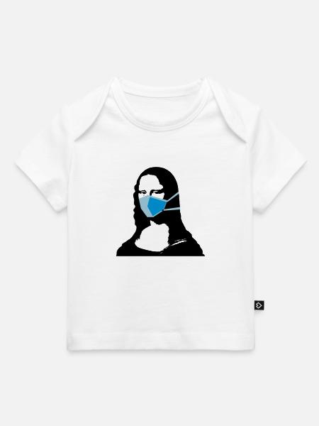Eingeschränkte Mona Lisa 1 - Baby Premium Organic T-Shirt - Weiß