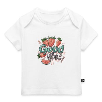 Sommer Stimmung - Baby Premium Organic T-Shirt - Weiß - Vorne