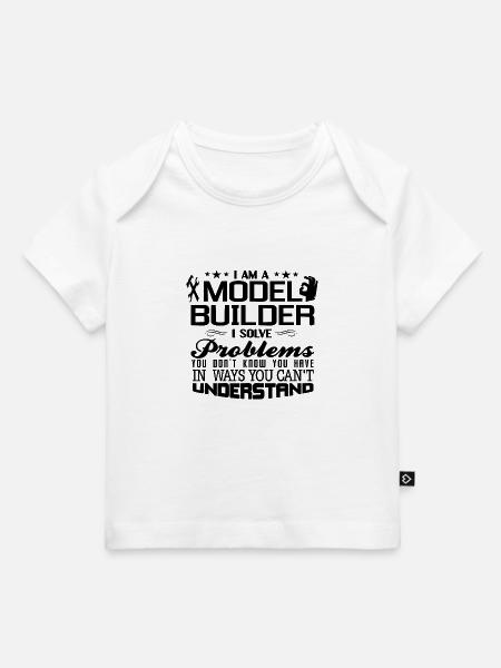 Modellbau - Baby Premium Organic T-Shirt - Weiß