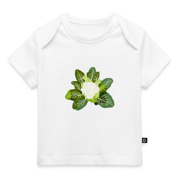 Kohlblume Gemüse Garten Gemüse Gemüse - Baby Premium Organic T-Shirt - Weiß - Vorne