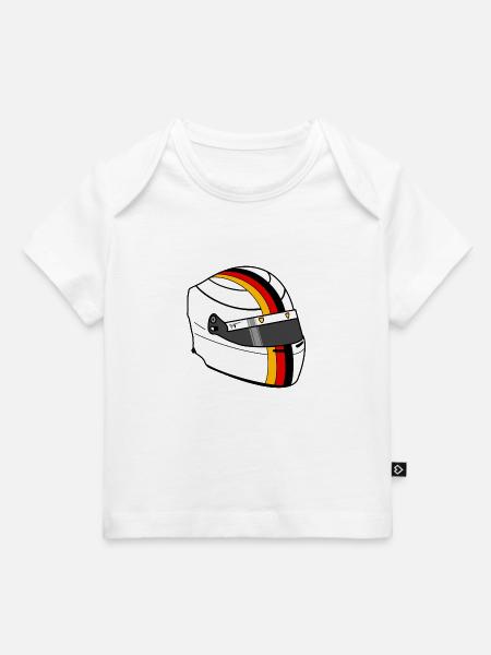 SV Formel Helm - Baby Premium Organic T-Shirt - Weiß