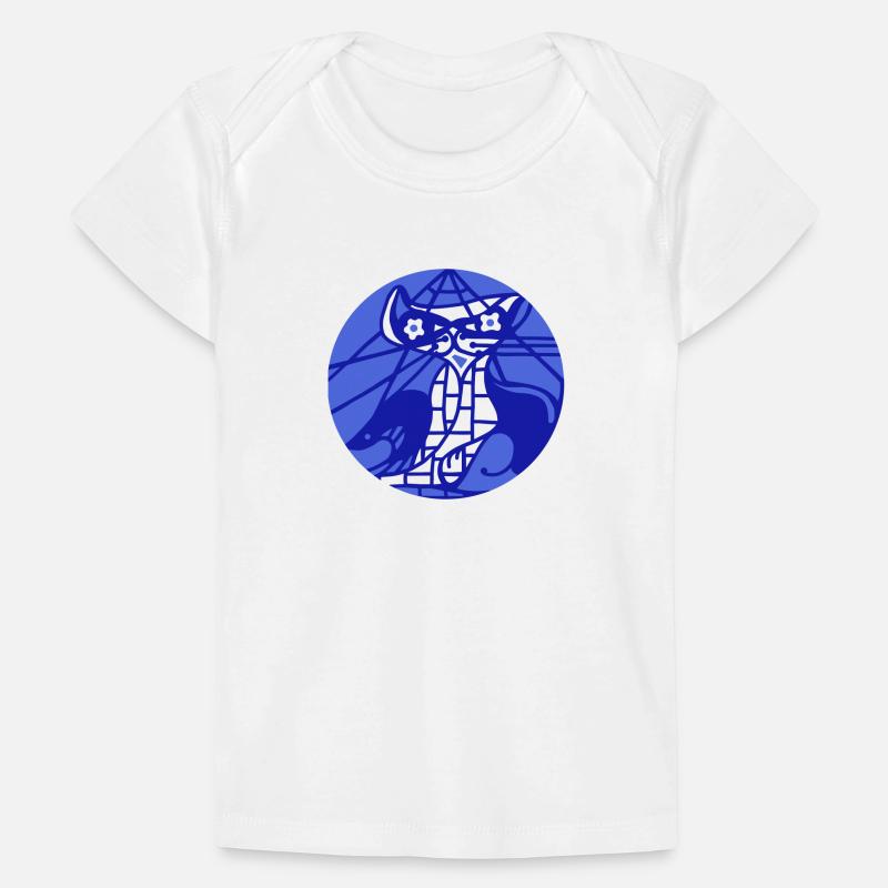 Chanson du Sphinx. Chat mystique et pyramide T-shirt Premium bébé bio