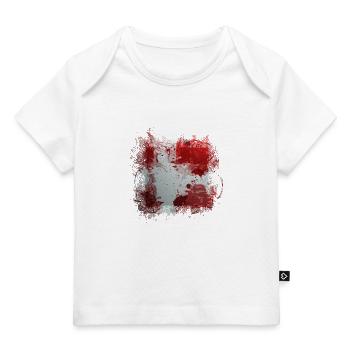 Danemark copenhague danois scandinave drapeau dansk - T-shirt Premium bébé bio - blanc - Devant