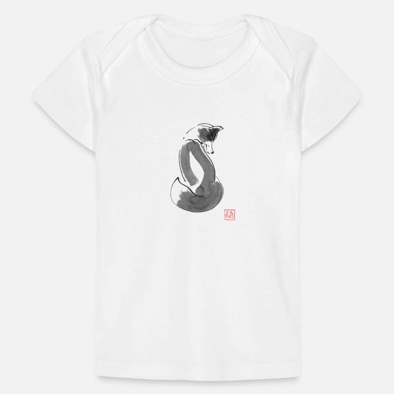 fox simple T-shirt Premium bébé bio