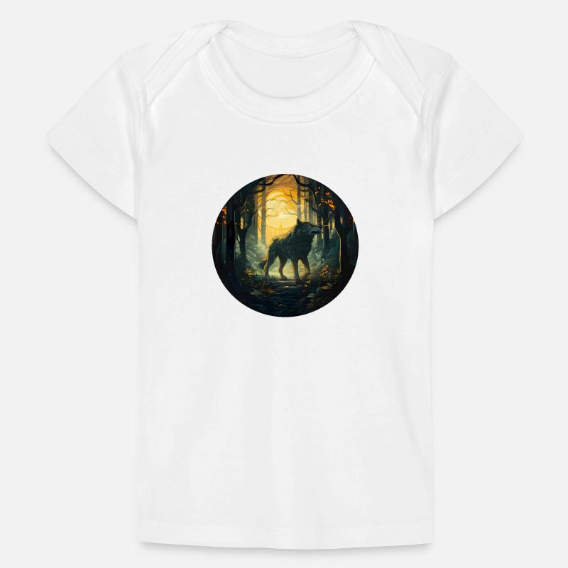 Mystical Wolf Baby Premium Organic T-shirt