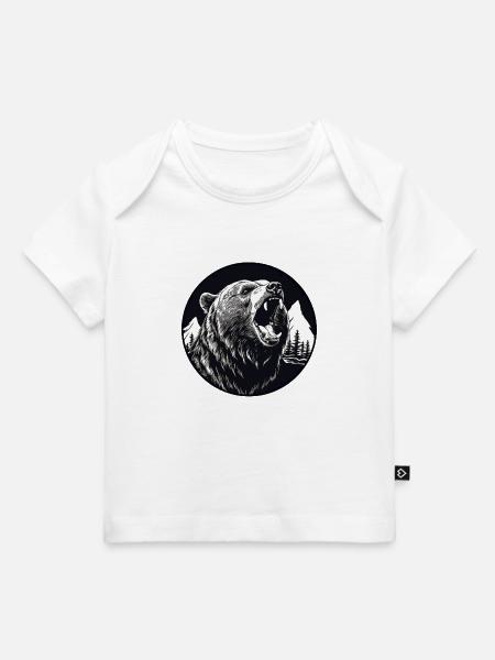 Grizzly Bär - Baby Premium Organic T-Shirt - Weiß