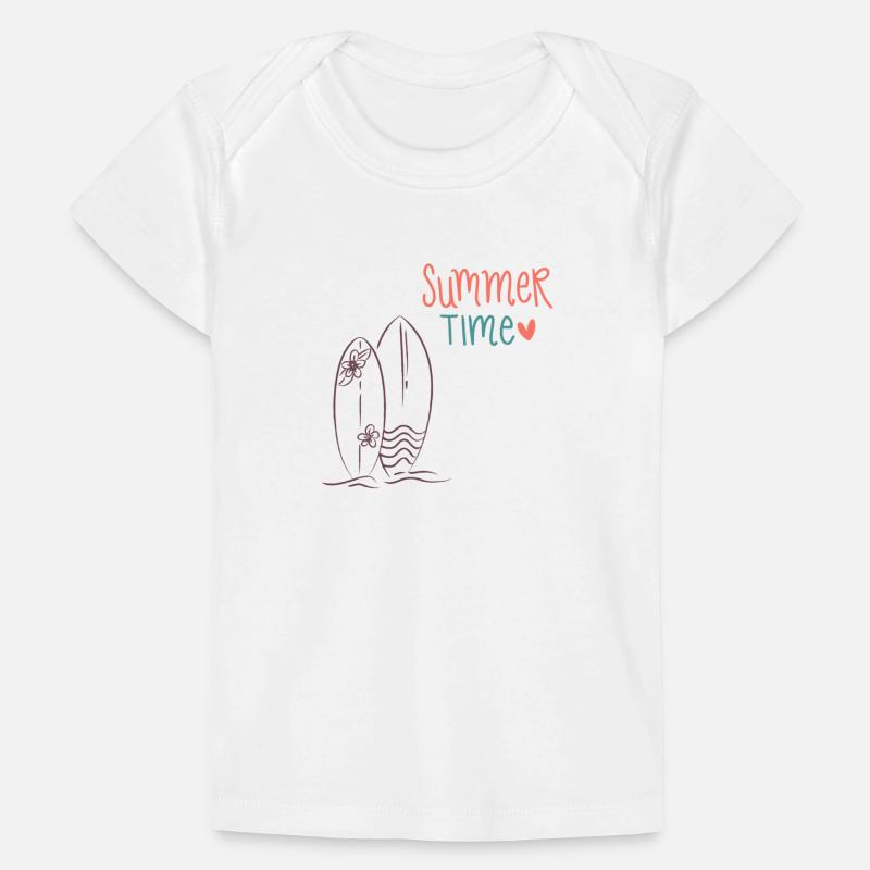 Summer Time Baby Premium Organic T-Shirt