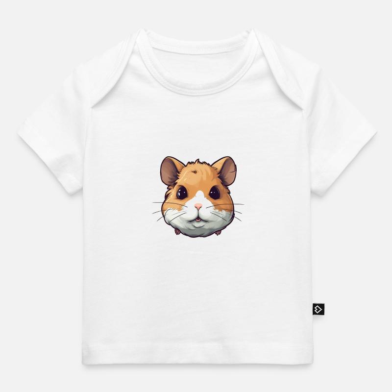 Hamster - T-shirt Premium bébé bio - blanc