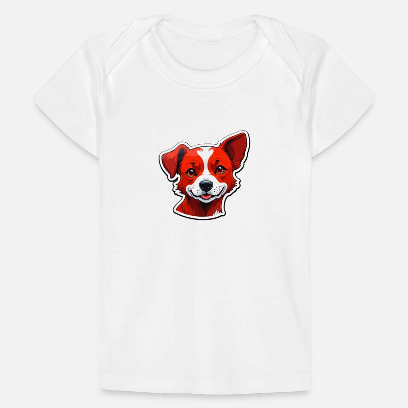 Chien heureux T-shirt Premium bébé bio