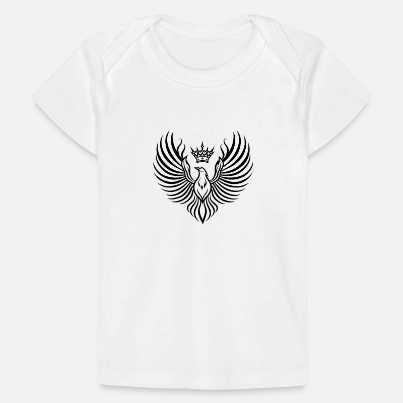 Phoenix with Floating Crown Baby Premium Organic T-shirt