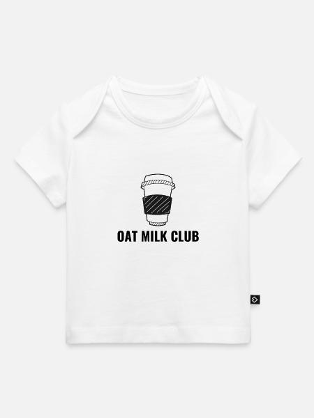 Oat Milk Club - Baby Premium Organic T-Shirt - Weiß