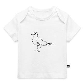 Möwe - Baby Premium Organic T-Shirt - Weiß - Vorne