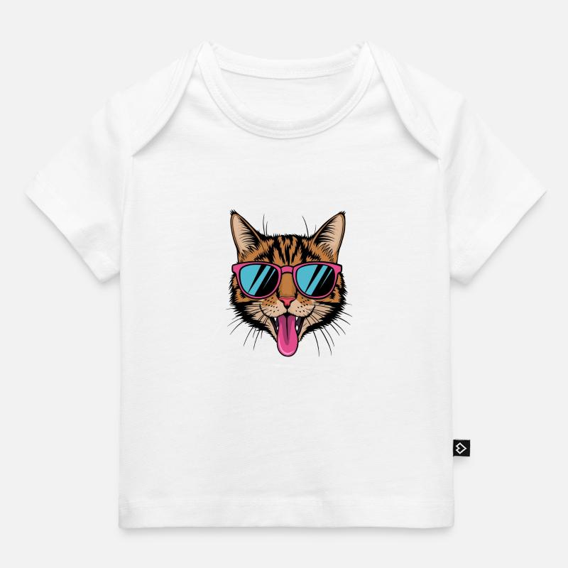Teintes Catitude - T-shirt Premium bébé bio - blanc
