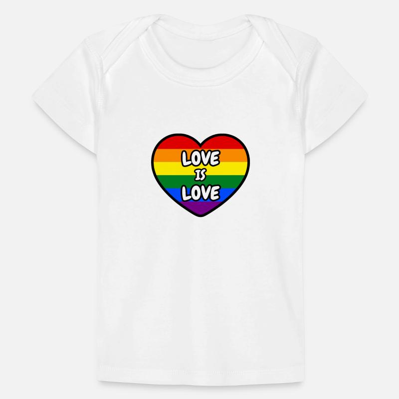 L'amore è amore T-shirt Premium neonato bio