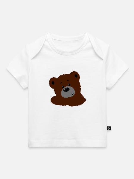 Teddy - Baby Premium Organic T-Shirt - Weiß