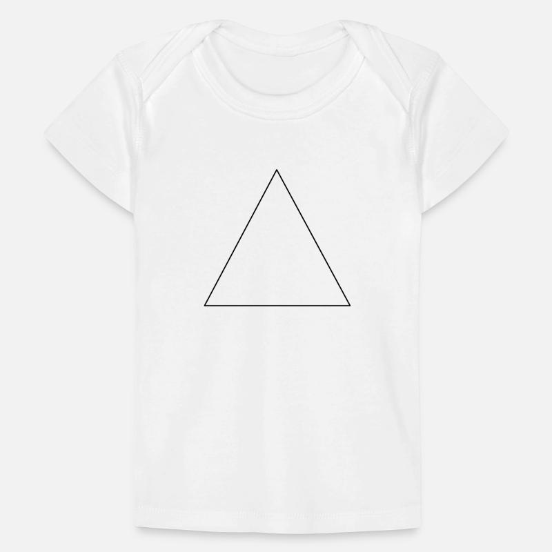 Simple triangle, minimalist, gift idea Baby Premium Organic T-shirt