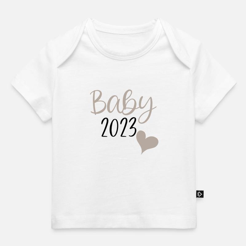 Bambino 2023 - T-shirt Premium neonato bio - bianco