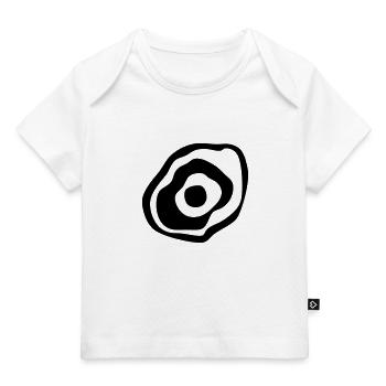 cible target ziel objetivo16 obiettivo1 - T-shirt Premium bébé bio - blanc - Devant