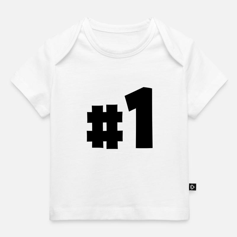 Top 1 - T-shirt Premium bébé bio - blanc