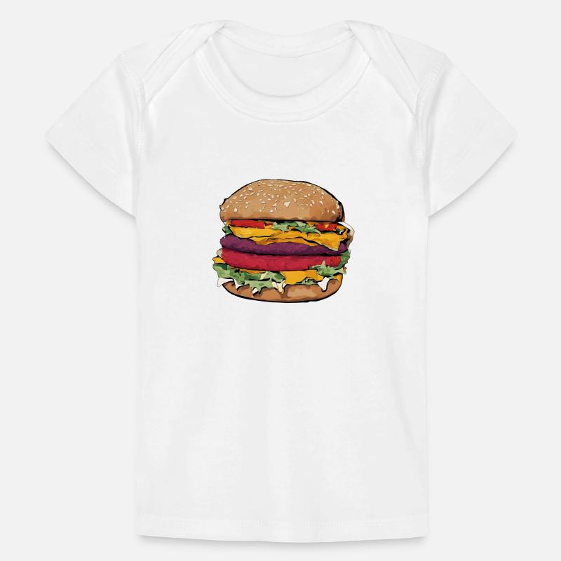 Burger Baby Premium Organic T-shirt