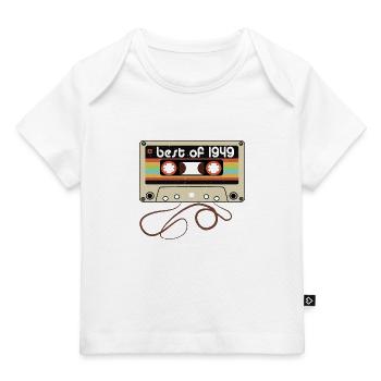 Legendärer Jahrgang 1949 - Baby Premium Organic T-Shirt - Weiß - Vorne