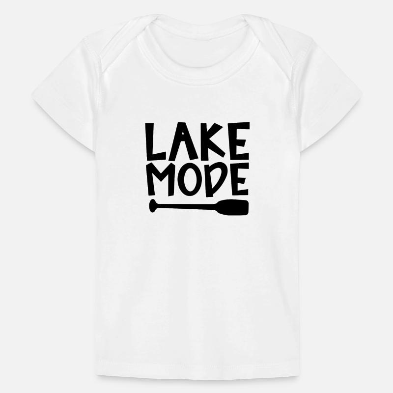 Lake Mode Adventure PaddleMotivation Design Baby Premium Organic T-shirt