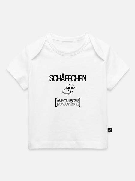 SCHÄFFCHEN SCHÄFF CHEF BOSS Geschenkidee - Baby Premium Organic T-Shirt - Weiß