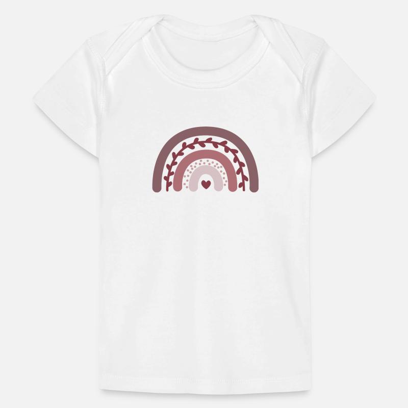 Regenbogen rosa Baby Premium Organic T-Shirt