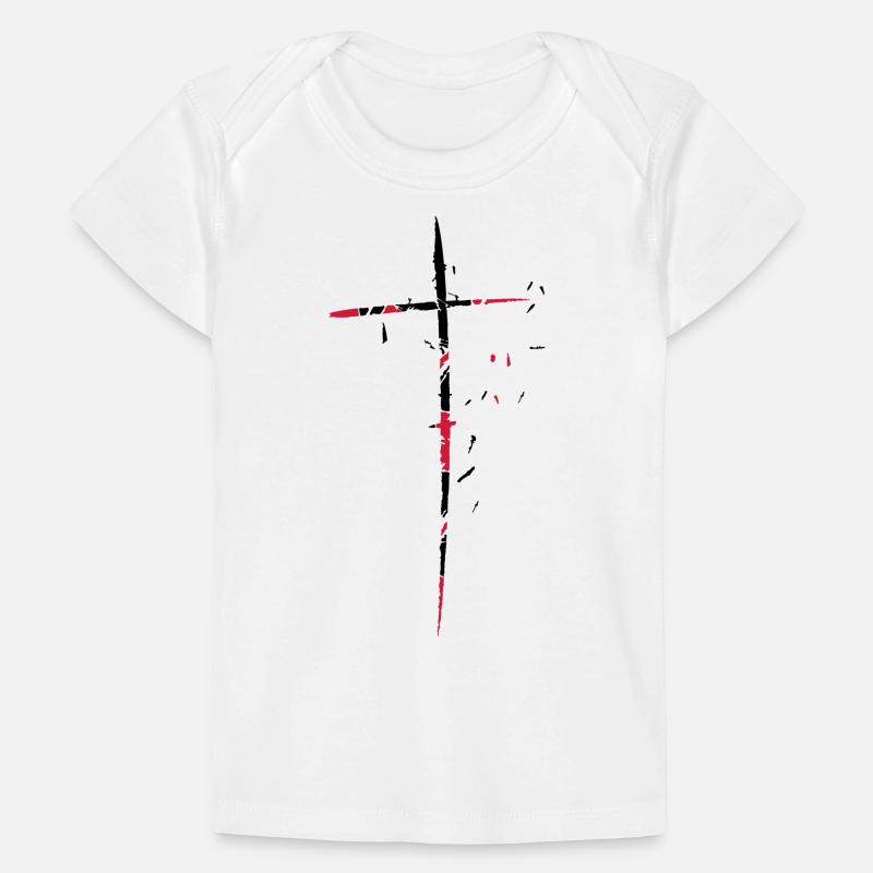 Shattered shredded small parts design pattern scra Baby Premium Organic T-shirt