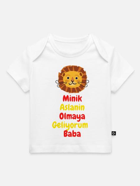 Baba Oluyorsun - Baby Premium Organic T-Shirt - Weiß